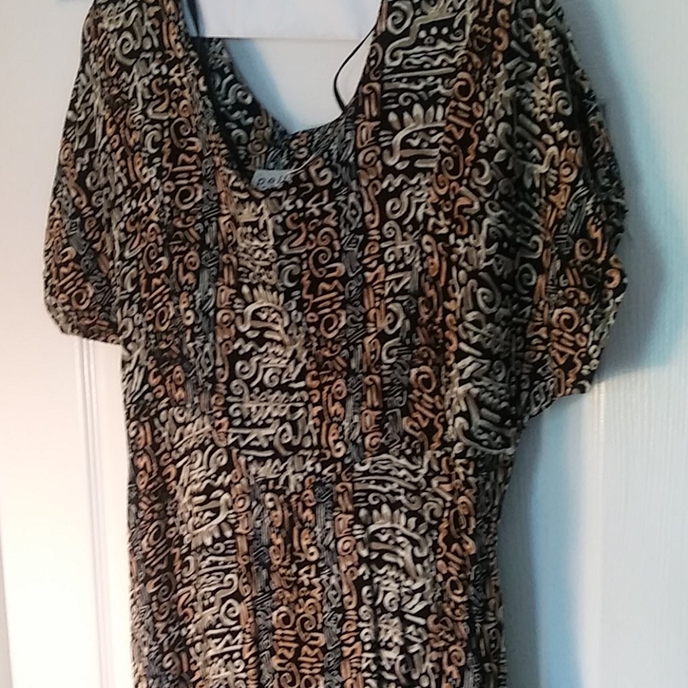 Rayon shapely dress